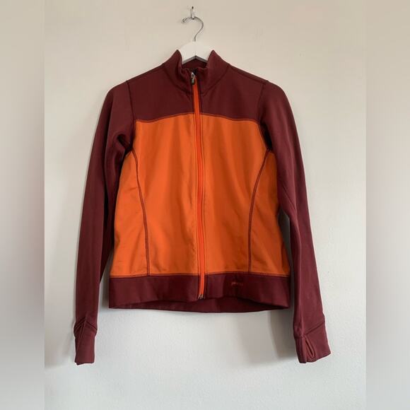 Patagonia Orange and Red Zip Up Jacket - Picture 7 of 14